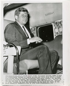JFK Vintage Wire Photo Collection of (4)   